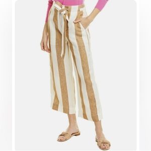 NWT Linen J. Crew Trouser (Size 6)
